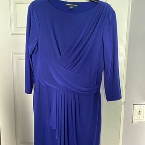Royal blue dress